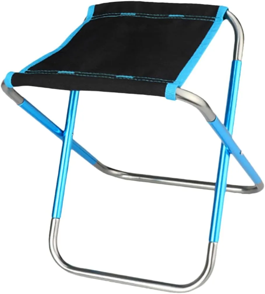 balacoo Multi Function Portable Folding Stool Comfortable Beach Accessory Lightweight Chair for Camping Fishing Sports Events Travel Compact Durable Design