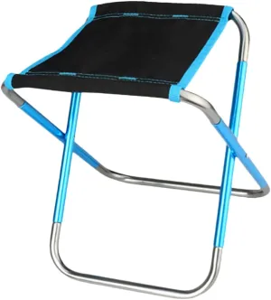 balacoo Multi Function Portable Folding Stool Comfortable Beach Accessory Lightweight Chair for Camping Fishing Sports Events Travel Compact Durable Design
