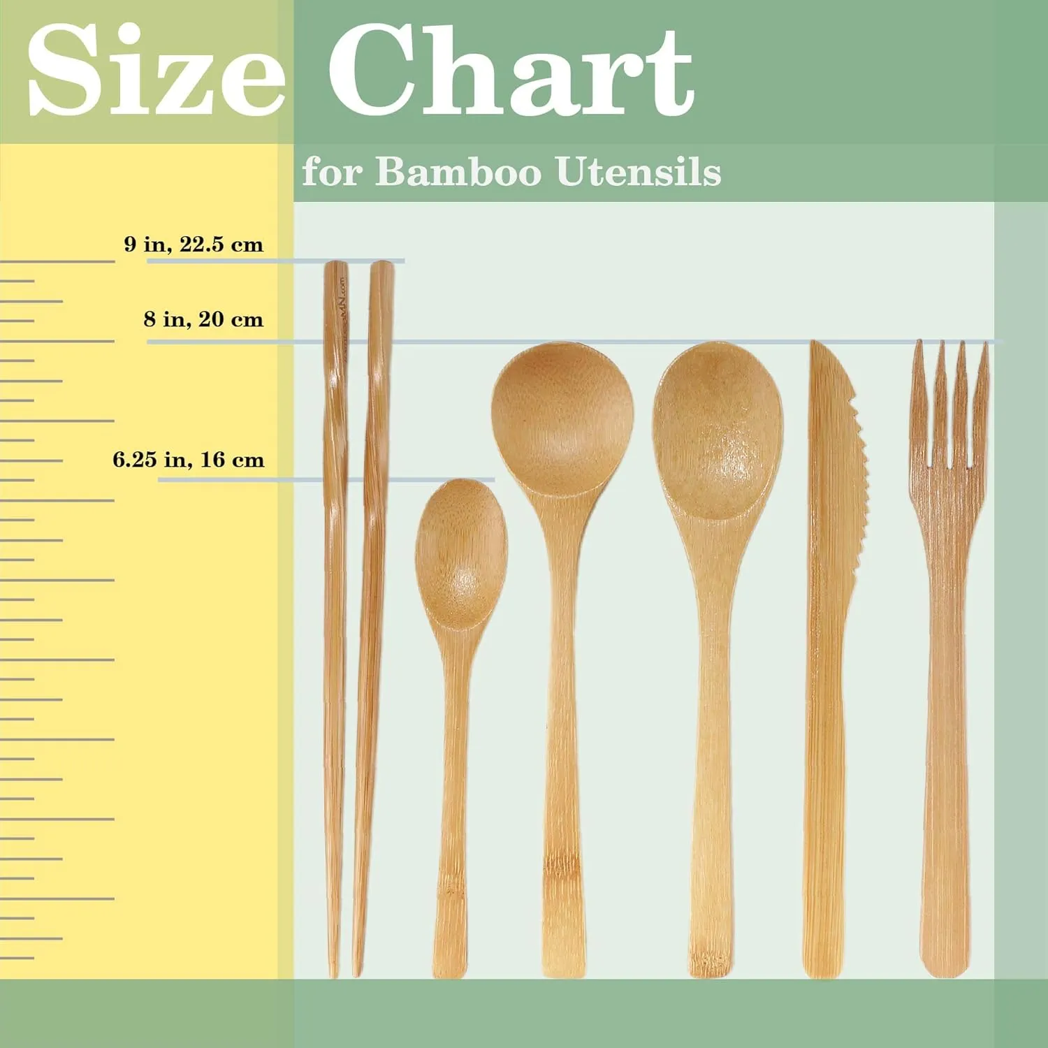 BambooMN Camping Mess Kit Lightweight Organic 10" x 10" Bamboo Plates, Forks, Knifes and Spoons for Camping, Hiking, or Backpacking - 2 Sets