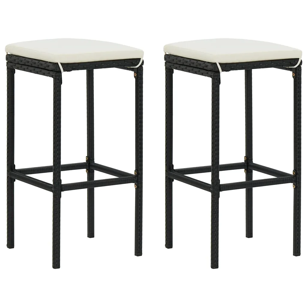 Bar Stool Bar Seat Counter Height Island Stool for Pub Poly Rattan