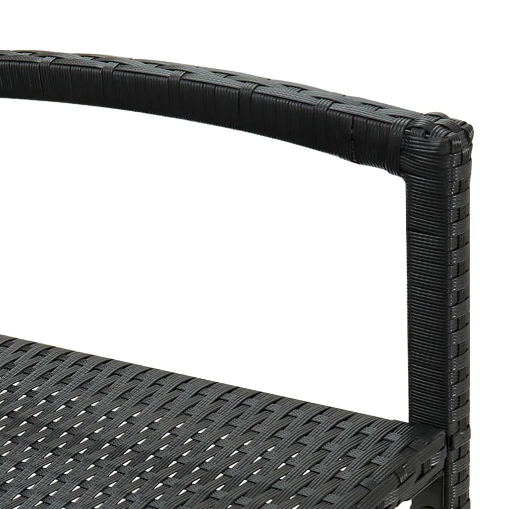 Bar Stool Counter Height Bar Stool Patio Rattan Furniture Poly Rattan
