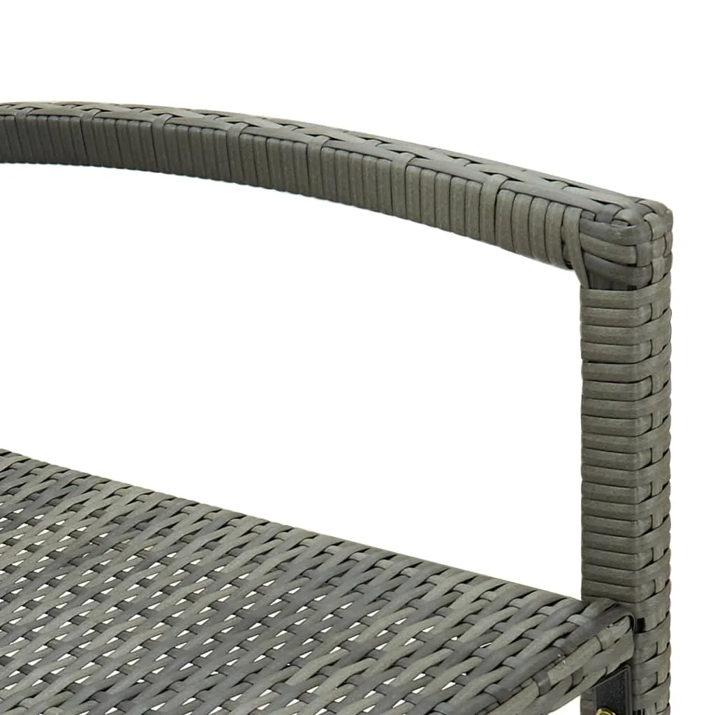 Bar Stool Counter Height Bar Stool Patio Rattan Furniture Poly Rattan