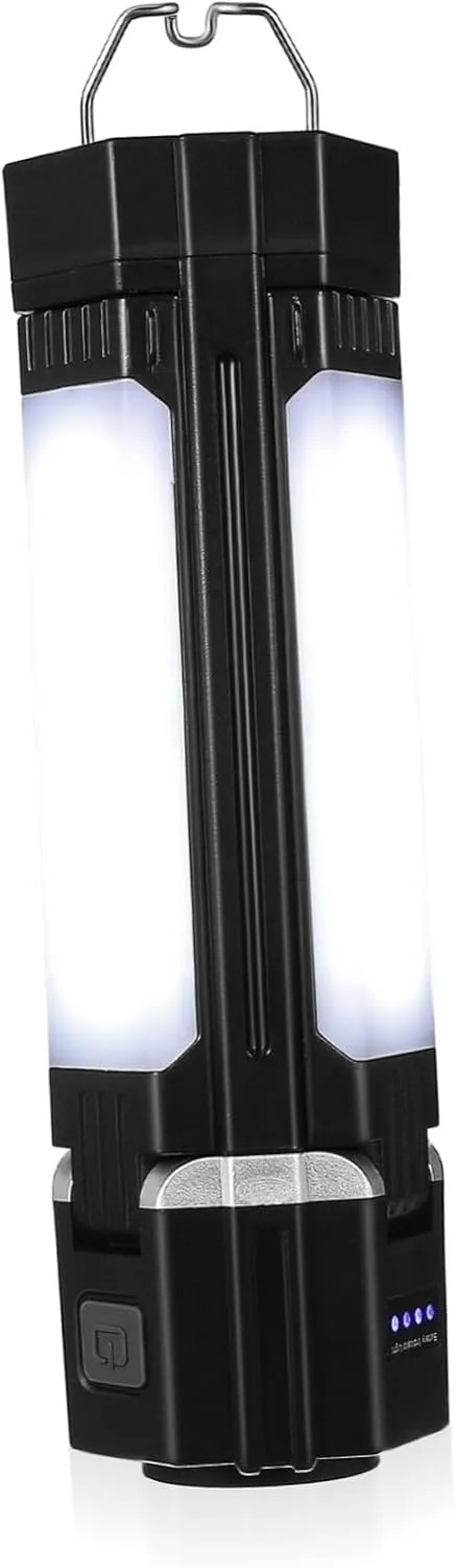 Battery Operated Tent Light Led Camping Lantern 3000mah Rechargeable Compact Design for Camping Tent