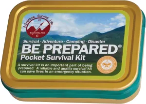 Be Prepared® Pocket Survival Kit PSK Holder not Included