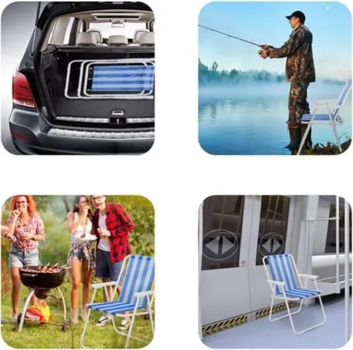 Beach Camping Chair Oxford Fabric Portable Folding Fishing Chair Brazilian Chair Leisure Recliner
