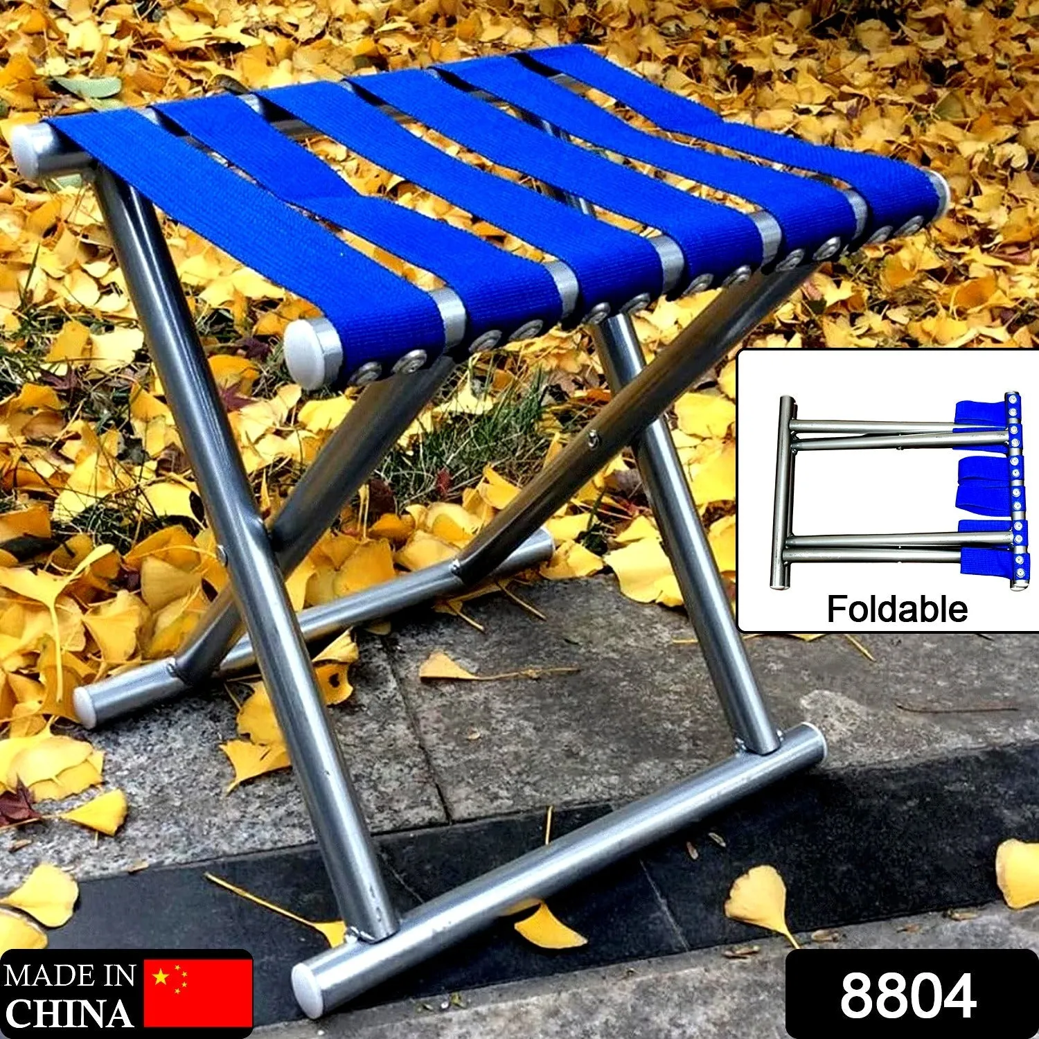 Beach Chair Hiking ) Stool, Outdoor Tailored (1 Picnic Rest Travel Beach Folding Garden Pc Anti-slip Stool Picnic Train Folding Backpacking Seat Best Fishing Hiking Camping Fishing Tool Portable