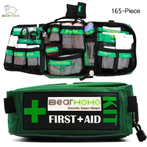 BearHoHo Handy First Aid Kit Bag 165-Piece