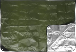 BESPORTBLE Camping Emergency Blanket Survival Blanket for Outdoor Use Insulated Picnic Mat Lightweight Thermal Awning Cloth for Low Temperature Compact