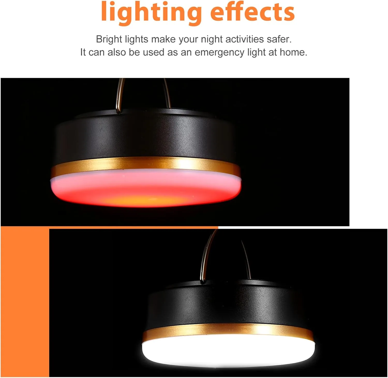 BESPORTBLE Camping Light Solar Led Emergency Lantern Rechargeable Outdoor Led Lanterns for Home Camping