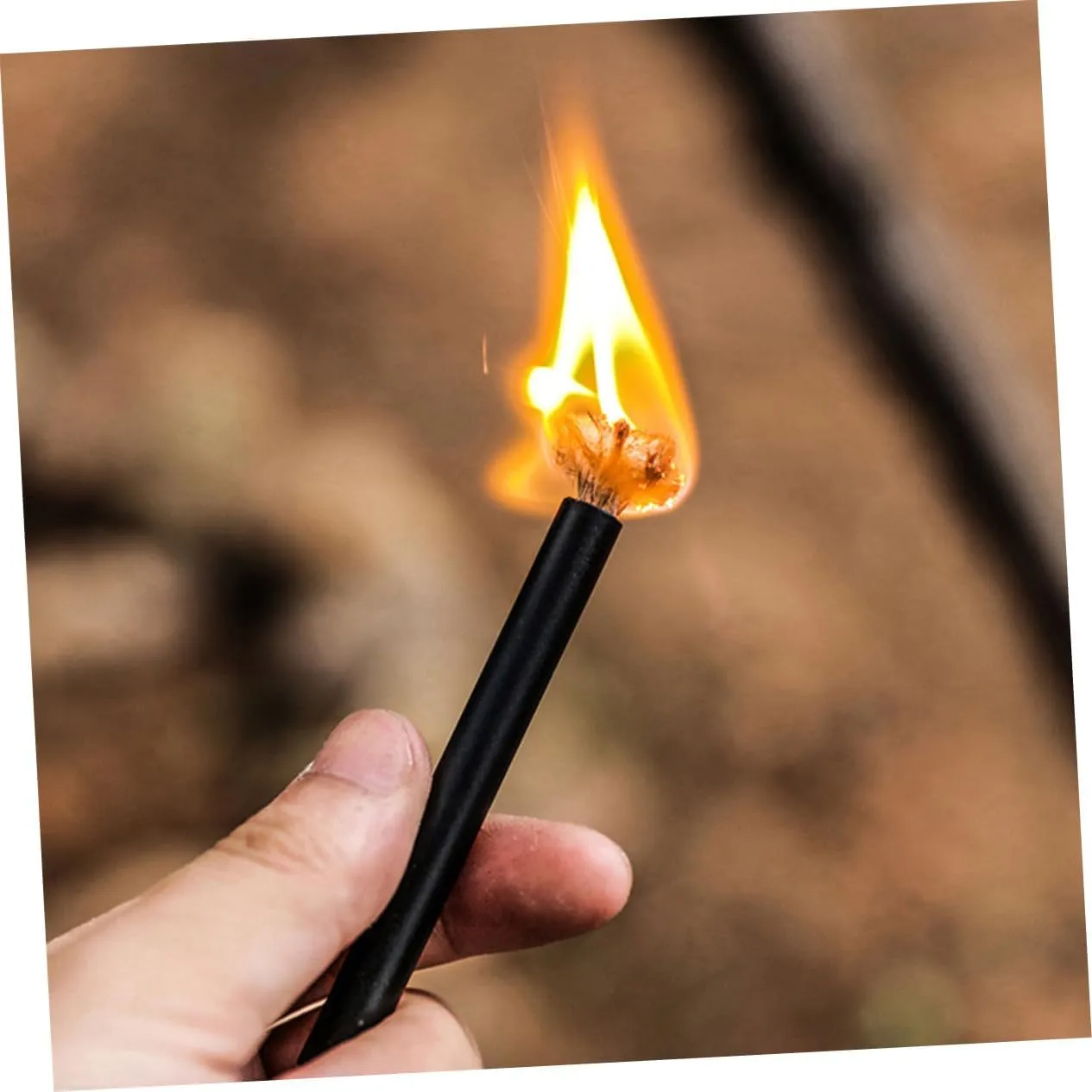BESPORTBLE Firelighters Fun Camping Stuff Starters for Grill Camping Utensils Emergency Kit Lectric Wick Flint Fire
