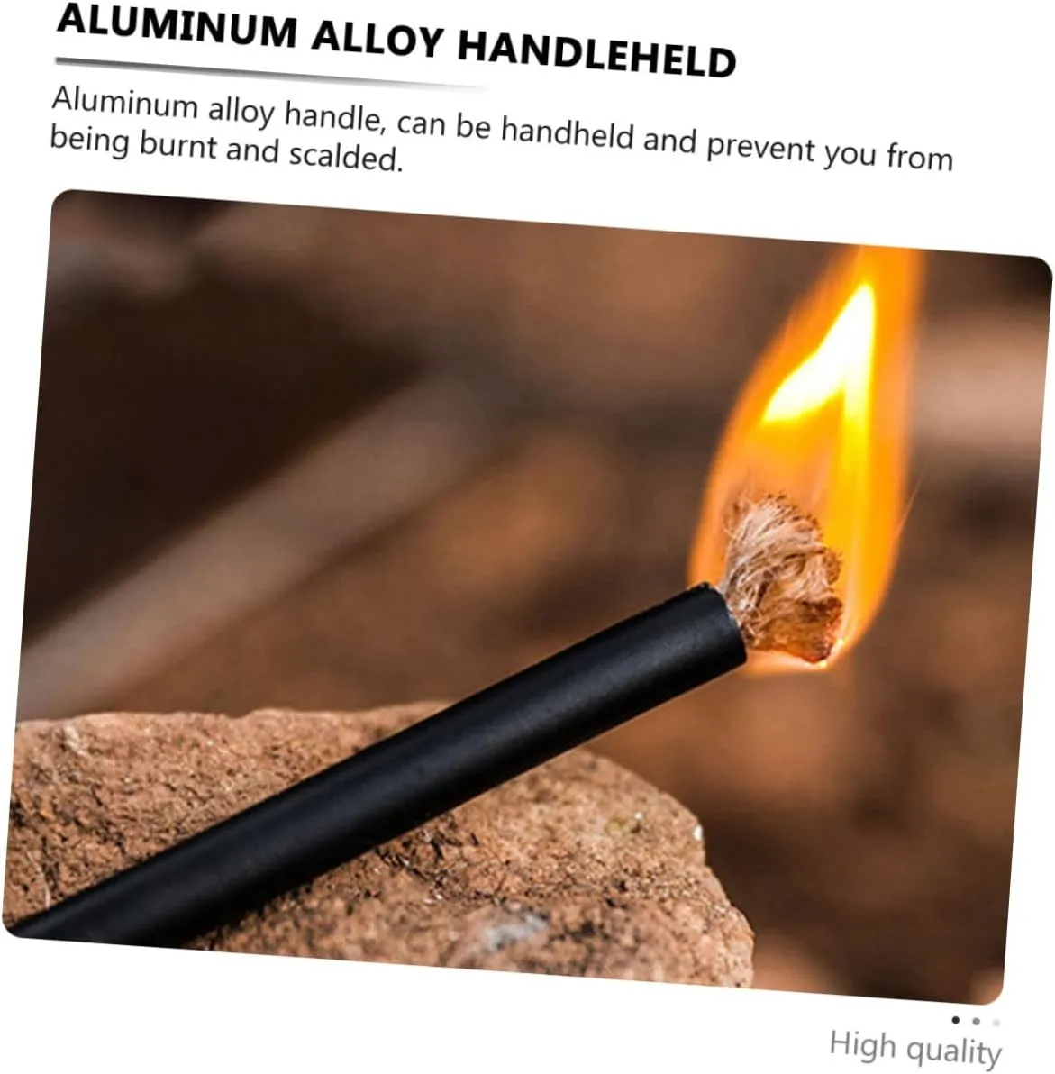 BESPORTBLE Firelighters Fun Camping Stuff Starters for Grill Camping Utensils Emergency Kit Lectric Wick Flint Fire