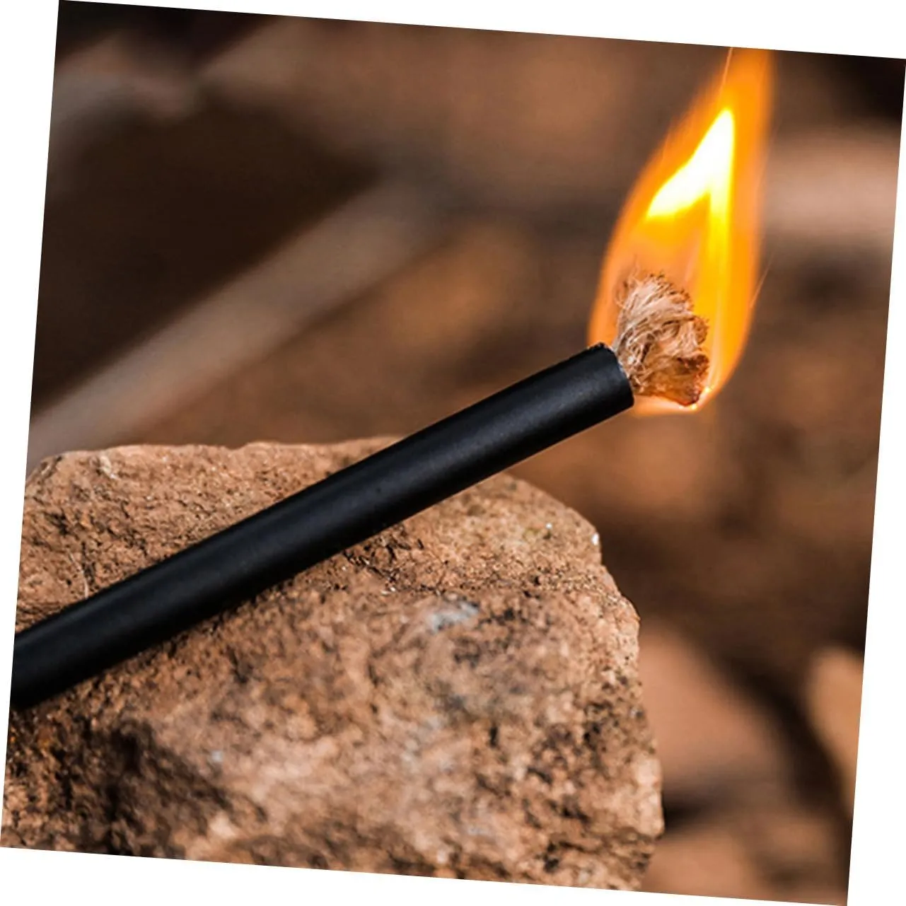 BESPORTBLE Firelighters Fun Camping Stuff Starters for Grill Camping Utensils Emergency Kit Lectric Wick Flint Fire
