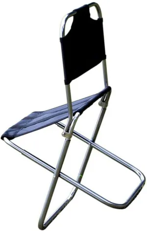 BESPORTBLE Lightweight Portable Fishing Chair Versatile Camping Stool Aluminum Alloy Foldable Stool