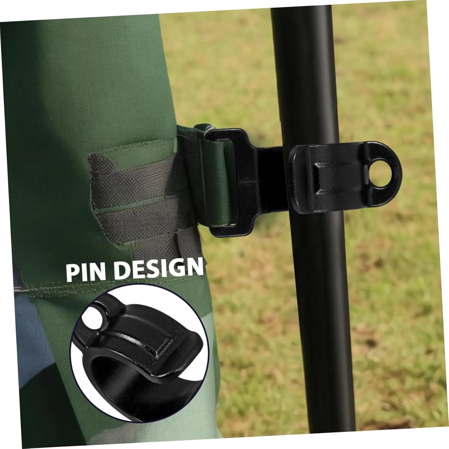 BESPORTBLE Outdoor Tent Hook Storage Rack Hooks Camping Tent Accessories Tent Pole Hooks Tent Supplies Connection