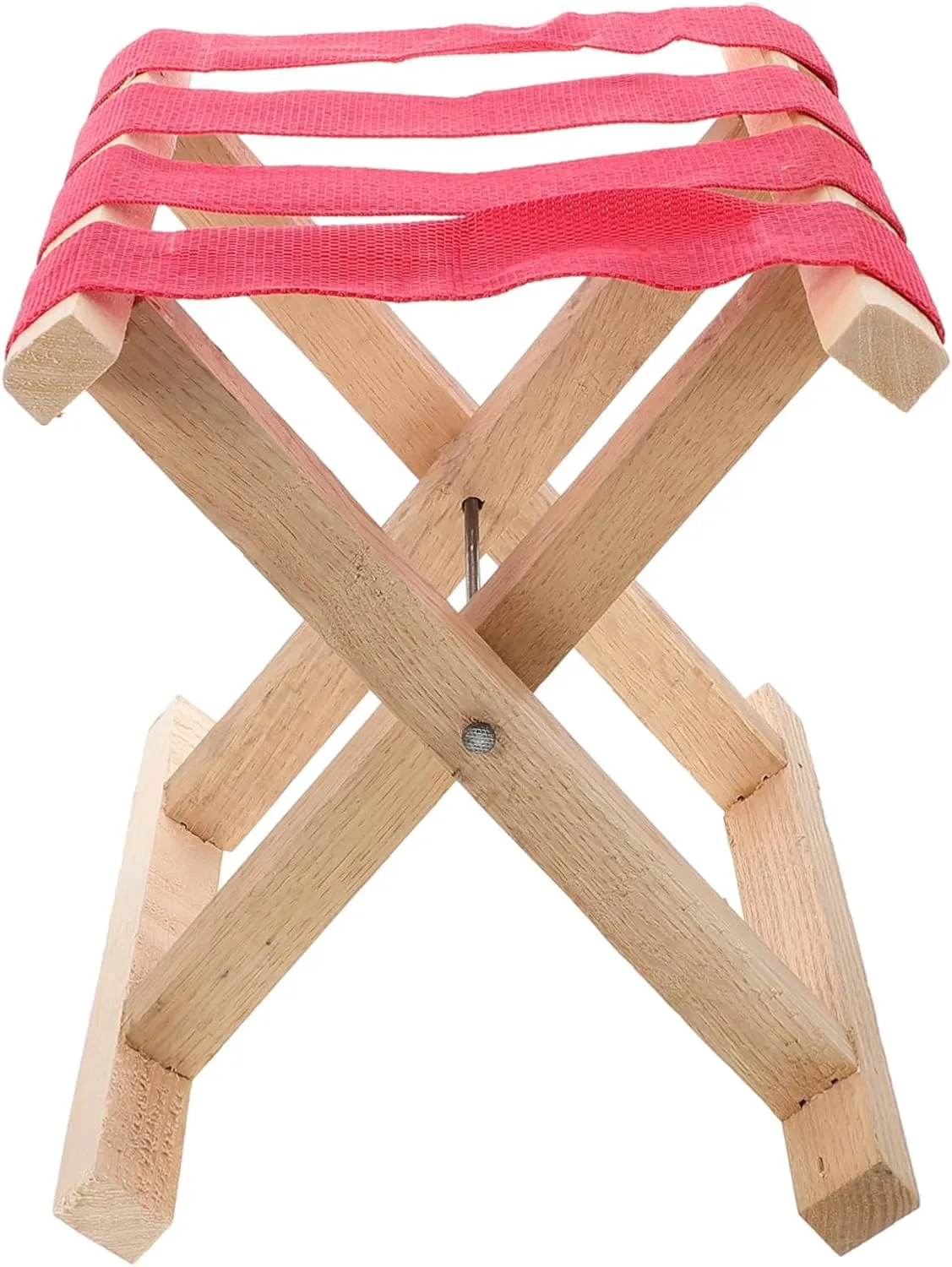 BESPORTBLE Wooden Carp Fishing Stool Folding Camp Bench for Outdoor Activities Compact Portable Stool