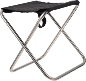 BESTonZON 1Pc Folding Fishing Chair Portable Outdoor Camping Stool Durable High Density Compact Design for Fishing Camping Festivals Travel Supports Up