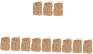BESTonZON 4sets Outdoor Flame Starter Convenient Jute Tools for Campfires Lightweight Easy to Use for Beginners Professionals 3pcs*4