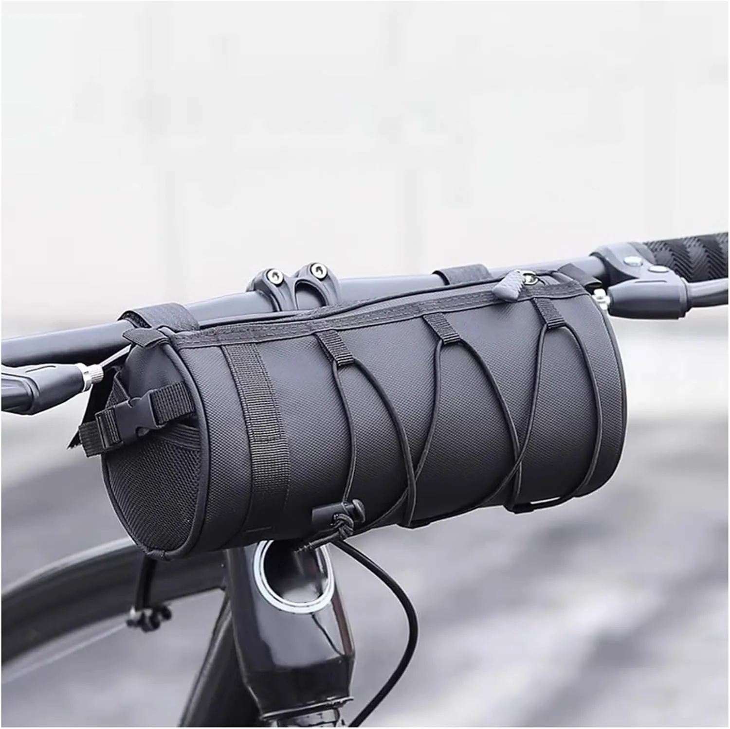 Bike Handlebar Bag for Trek Top Fuel, Handy Front Bike Bags Bicycle Front Frame Storage Pouch Frame Storage Roll Bag, Fits Most Mountain and Road Bicycles