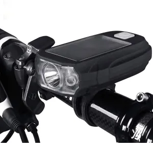 Bike Light, Easy to Install Bike Headlight Combinations,Bike Lights Solar/USB Rechargeable, for Road and Mountain Cycling Light