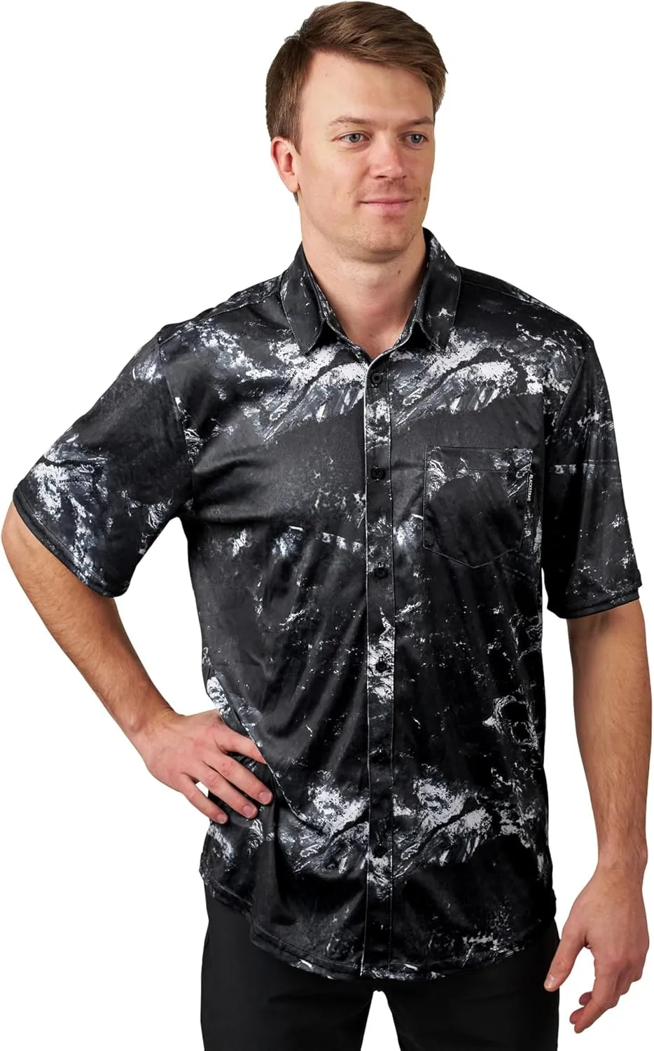 BLACKSTRAP Mens Brackish Button Up UV Sun Shirt