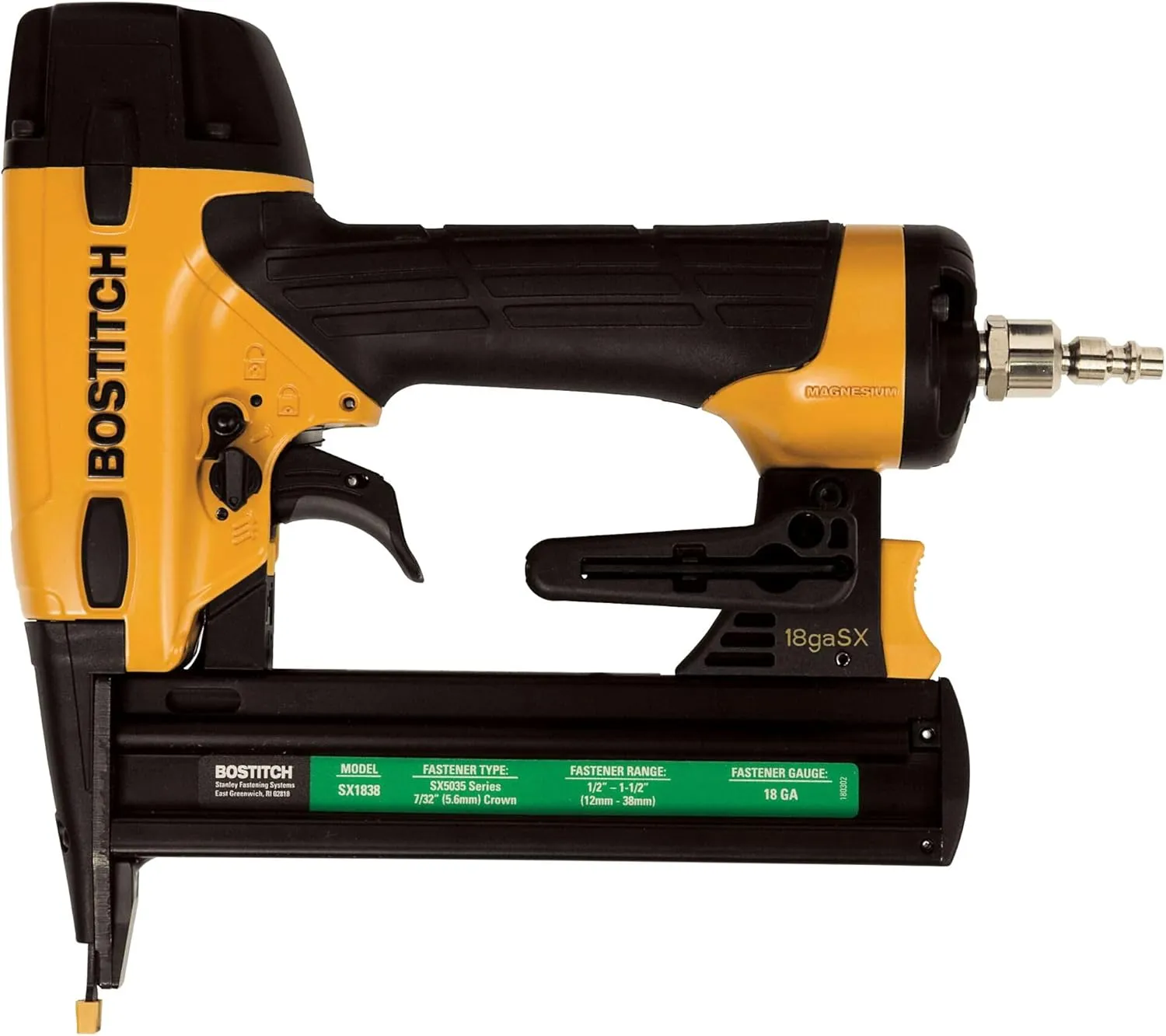 BOSTITCH 18 Gauge Narrow Crown Stapler Kit (SX1838K)