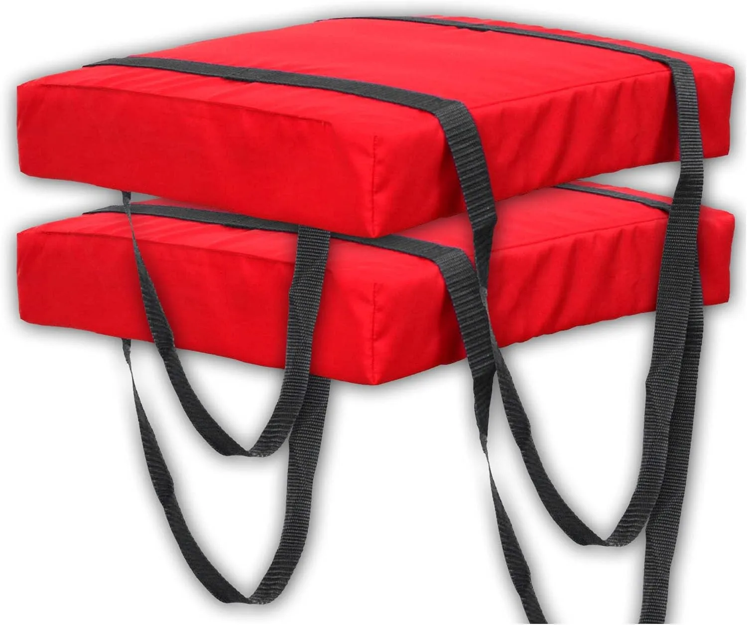 Bradley 2 Pack Type IV Boat Cushion USCG Approved Throwable Flotation Device; Coast Guard Approved Throw Preserver with Foam Cushion; throwable Boat Safety Device