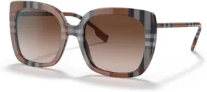BURBERRY BE4323 Square Sunglasses for Women   BUNDLE with Designer iWear Eyewear Kit