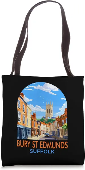 Bury St Edmunds Travel Trip Bury St Edmunds Suffolk Tote Bag