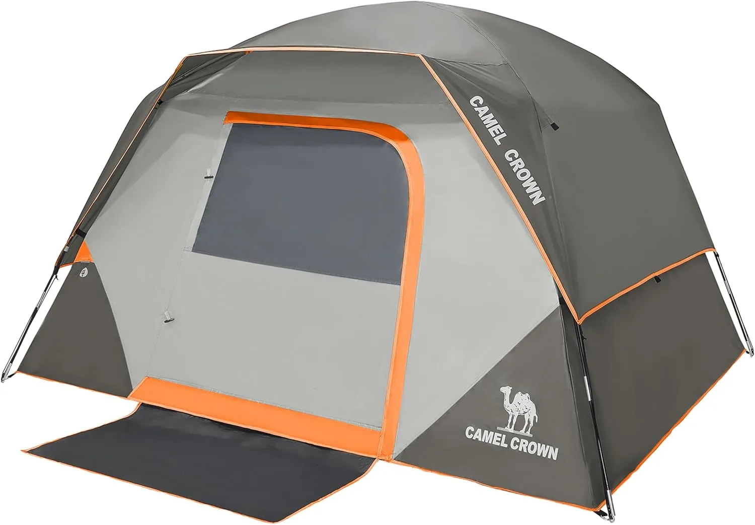 CAMEL CROWN Tents for Camping 4/8 Person Waterproof Quick Setup Folding Outdoor Backpacking Tents 4 People Family Hiking