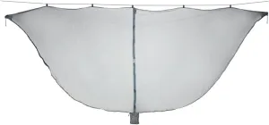 Camp Outdoor Easy Setup Travel Portable Hammock Mosquito Net Fabric Nylon Camping Double Person Foldable Separating Mosquito Bed Net Strong, Dark Gray