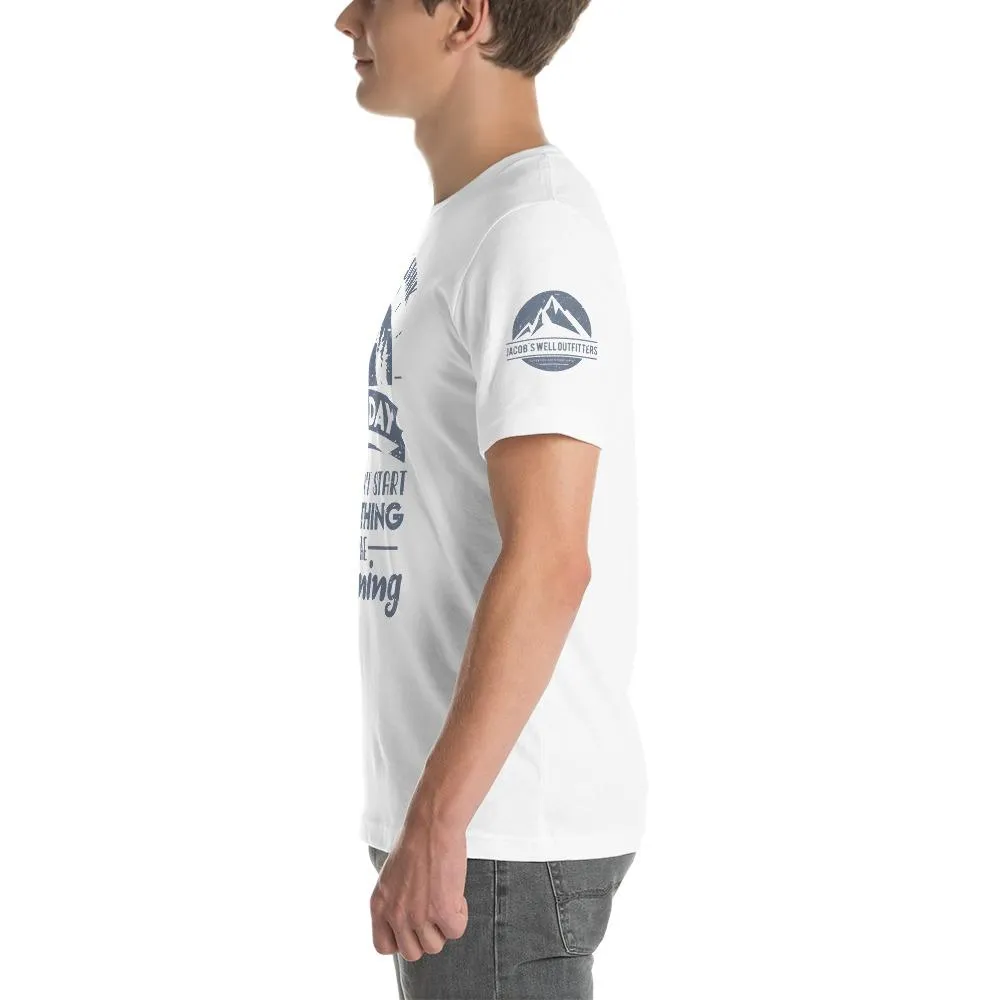 Camping & Drinking Tee - White