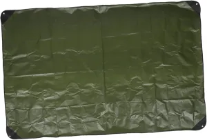 Camping Blanket Emergency Survival Blanket Windproof and Compact Awning Cloth for Outdoor Use Thicken Tent Footprint for Picnics and Travel Green