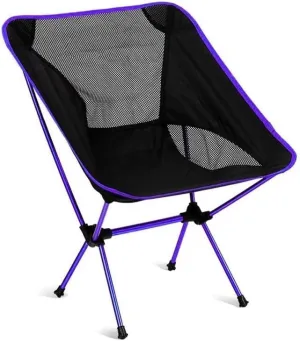 Camping Chair Folding Chair Portable Chair Portable Camping Chair Outdoor Lightweight Aluminum Moon Chair Leisure Camping Fishing Chair Folding Stool Camping Chairs for Adults/a/Size