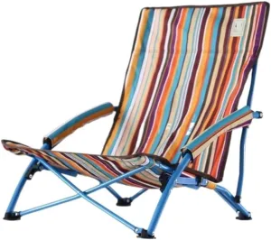 Camping Chair Folding Chairs Lawn Chairs Low Beach Chair Portable Camping And Lounge Travel Outdoor Seat Portable Stool Balcony Home Recliner, Quick Storage Folding Chair Camp Chair Moon Chair ( Color