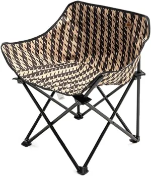Camping Chair Folding Portable Lightweight Beach Stool with Aluminum Frame for Outdoor Hiking Chairs Adults/Color/65 * 43 * 43Cm