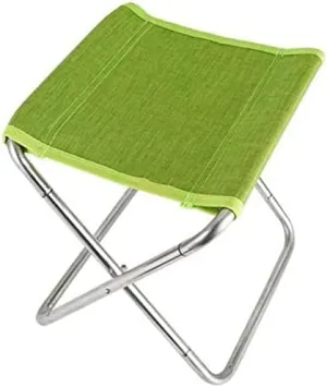 Camping Chair,Folding Fishing Chair Light Portable Picnic Stool Camping Hiking Beach Picnic Chair(Color:Green)
