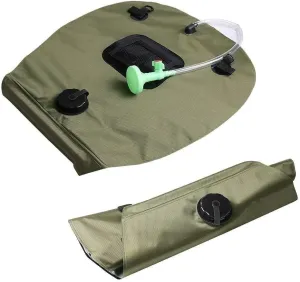 Camping Essentials Camping Shower | 5 Gallon/20 Liter, Portable Camping Shower, Outdoor Folding Shower Water Bag