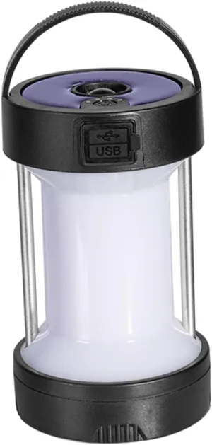Camping Essentials Solar-Powered Tent Lamp Portable Camping Light Easy to Use