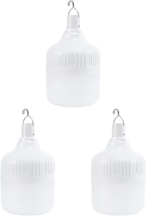 Camping Lantern, 3pcs Tent Courtyard Outdoor Patio Emergency Hanging Lamp Type Led USB Port W Patio/Bulb， Backing for Outdoor/Super Lantern Cm Hiking Camping/Portable