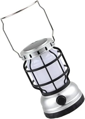 Camping Lantern, Solar Powered LED Camping Lantern Tent Lamp Night Light Solar Camping Light Emergency Light for Outdoor Night Hiking