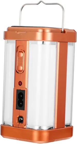 Camping Lanterns Solar Powered Portable Camping Light Handheld Led Lamp Four-Sided Luminous Easy to Carry Outdoor Lighting Lamp