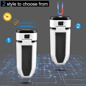 Camping Lanterns, Solar Rechargeable Led Lanterns, Hurricane Lights with Magnet Base for Power Outages, Home Emergency, Camping, Hiking