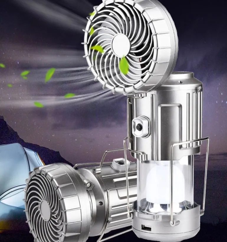 Camping Light & Fan