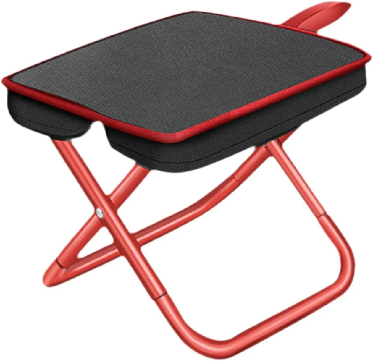 Camping Stool Fishing Stool Folding Compact Chair Backpacking Stool Picnic Chair Foot Stool for Barbecue Travel Beach Garden