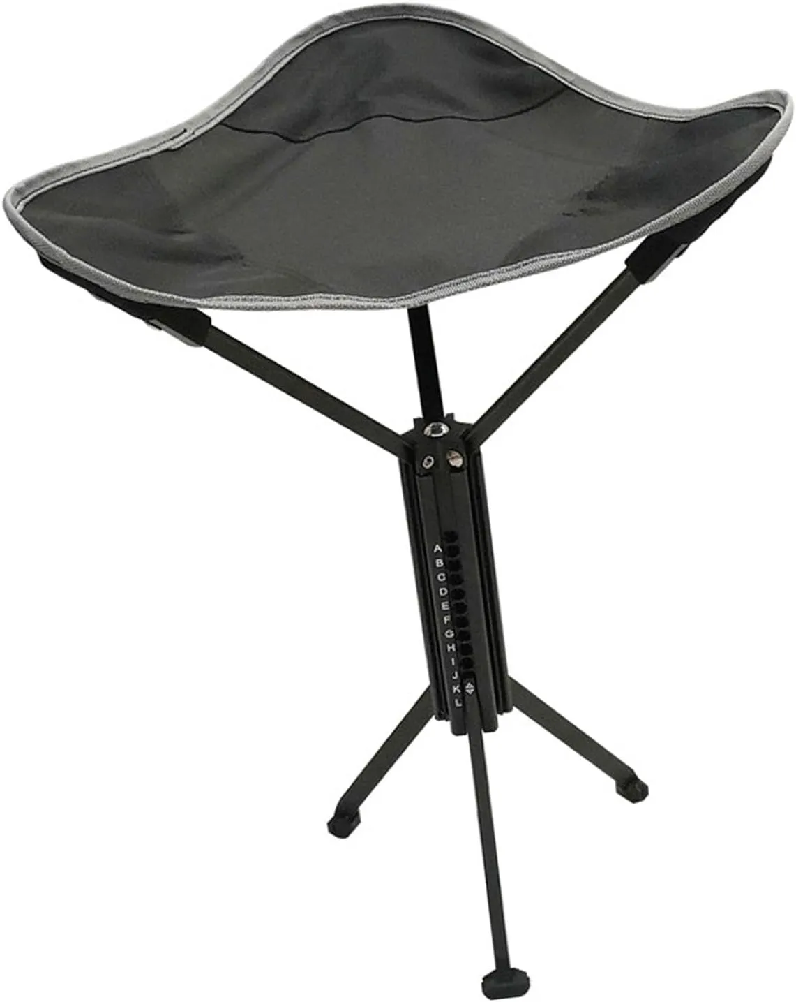 Camping Stool Foldable Small Chair Aluminum Alloy Portable Folding Stool Fishing Tripod for Concert Sketching BBQ Gardening