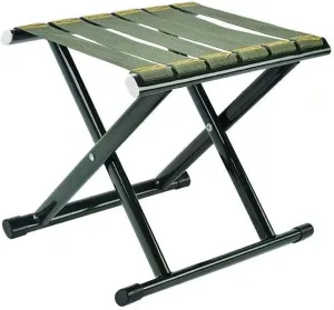 Camping Stool Portable Folding Stool 200kg Load Capacity Lightweight Steel Fold up Fishing for Camping Fishing Picnic Travel and Hiking Portable