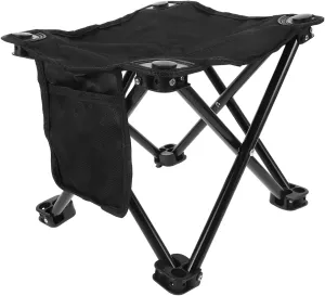 Camping Stools for Adults Compact Folding Stool Oxford Fabric Lightweight and Durable