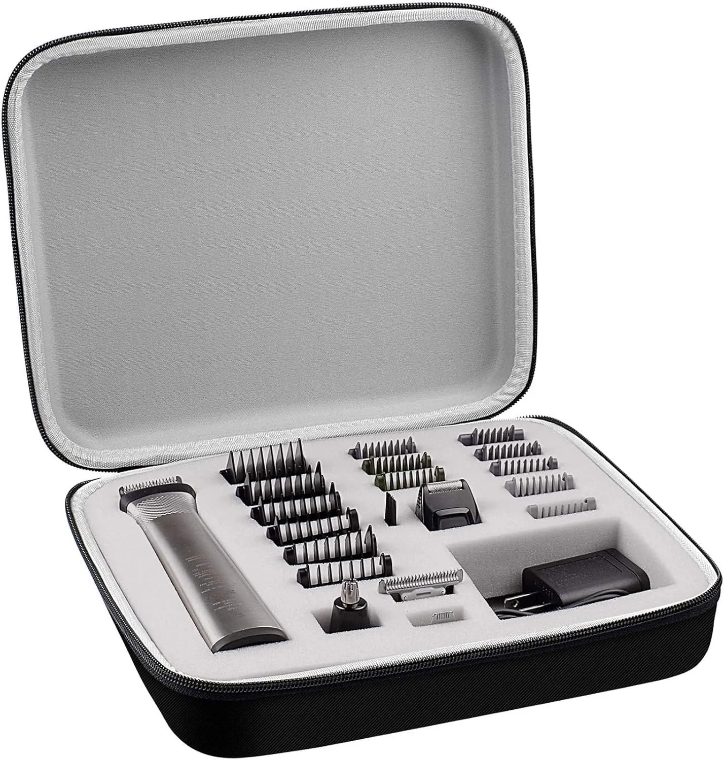 Case Compatible with Philips for Norelco Multigroom Series 7000 5000 Men's Grooming Kit with Trimmer MG7750/49 MG7910/49 MG9510/60. Storage Holder for Attachment Trimmer & Accessories (Box Only)