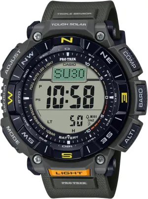 Casio PRG-340 Pro Trek Climber Line Wristwatch, Solar, Biomass Plastic