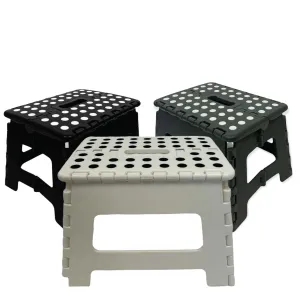 Chair Folding 22cm Collapsible Portable Same-day shipping Hot price drop Up Fold Step Random Plastic Stool Colour